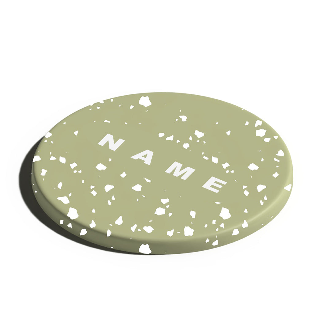 Medium Personalised Trinket Tray - Terrazzo