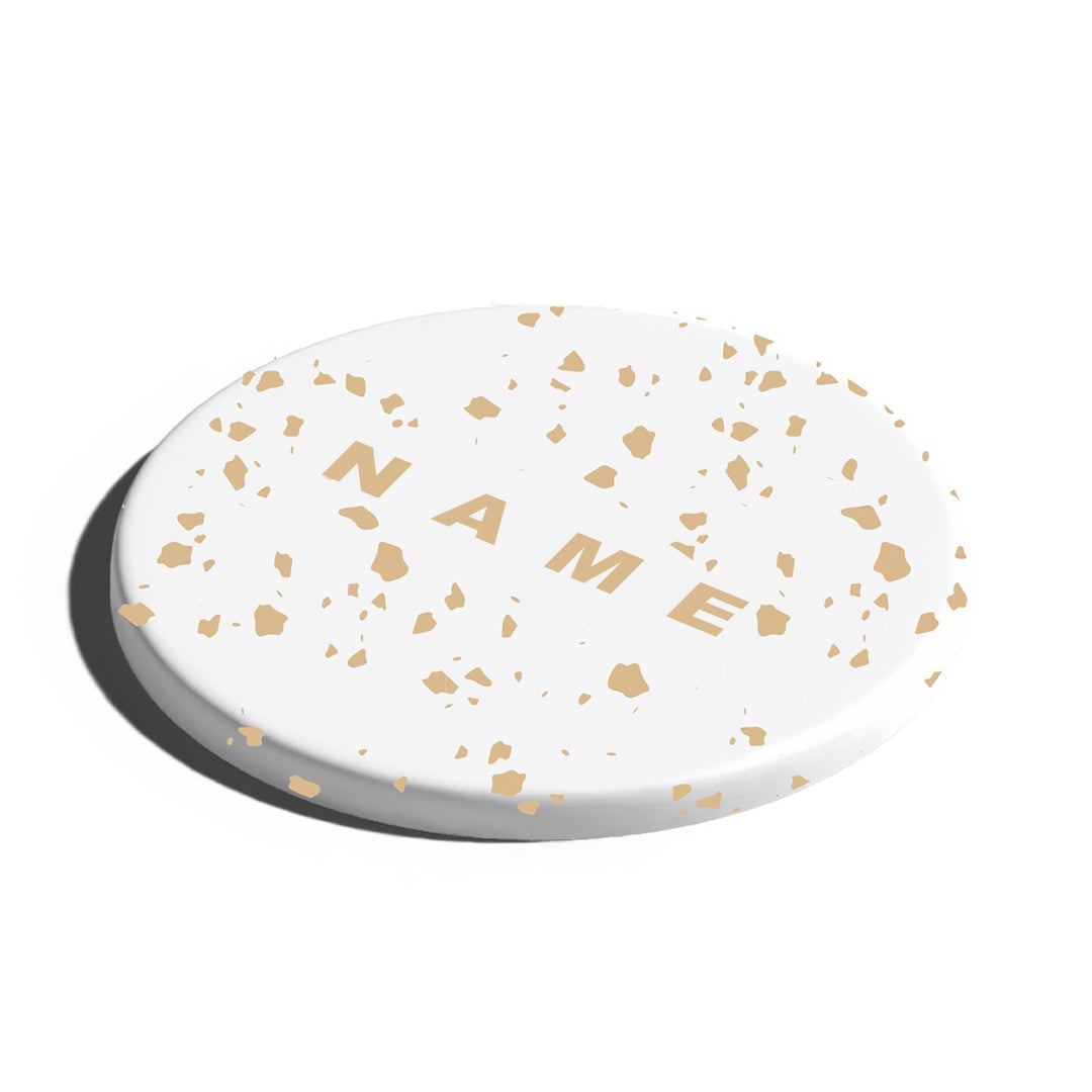 Medium Personalised Trinket Tray - Terrazzo